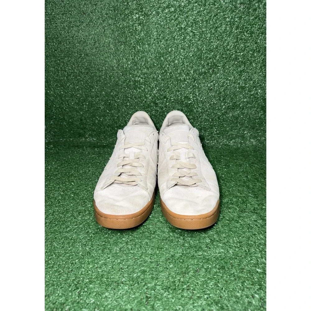 Converse Pro‎ Leather Shoes Mens Size 12 Beige Leather Low Top Comfort Sneakers